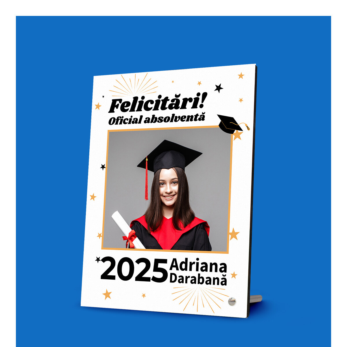 Személyre szabott fotókeretek érettségi alkalmából