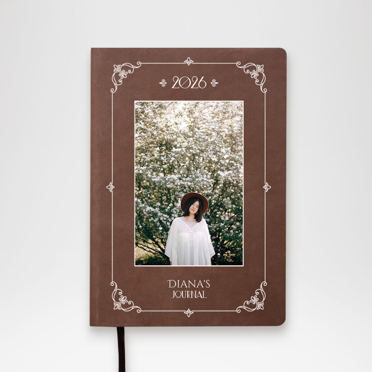 Agendă personalizată cu text - Model elegant