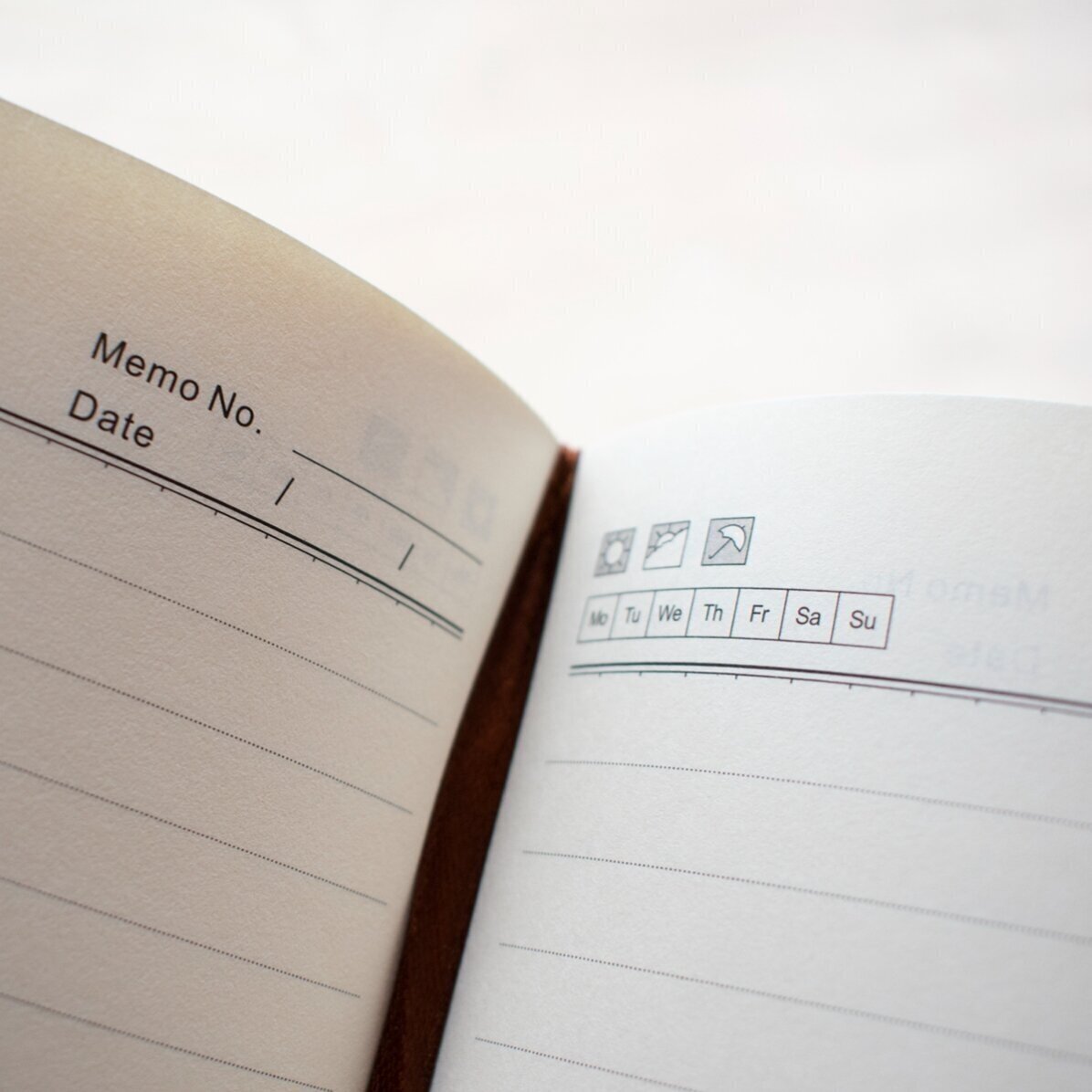 Agendă personalizată cu text - Model elegant