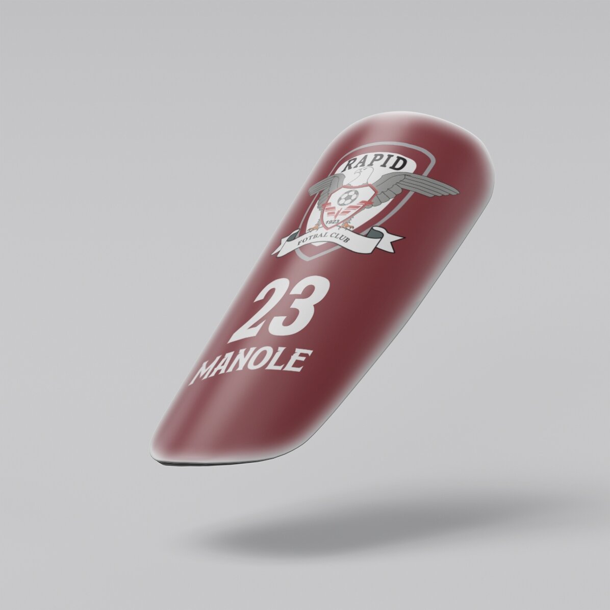 FC Rapid futballvédők, logóval és szöveggel személyre szabva