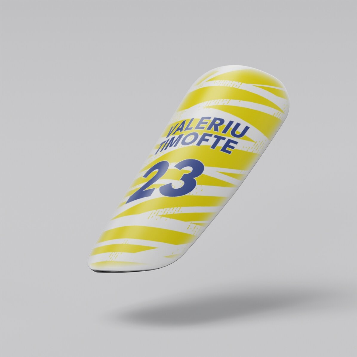 Személyre szabott futballvédők szöveggel - A csapatod színei