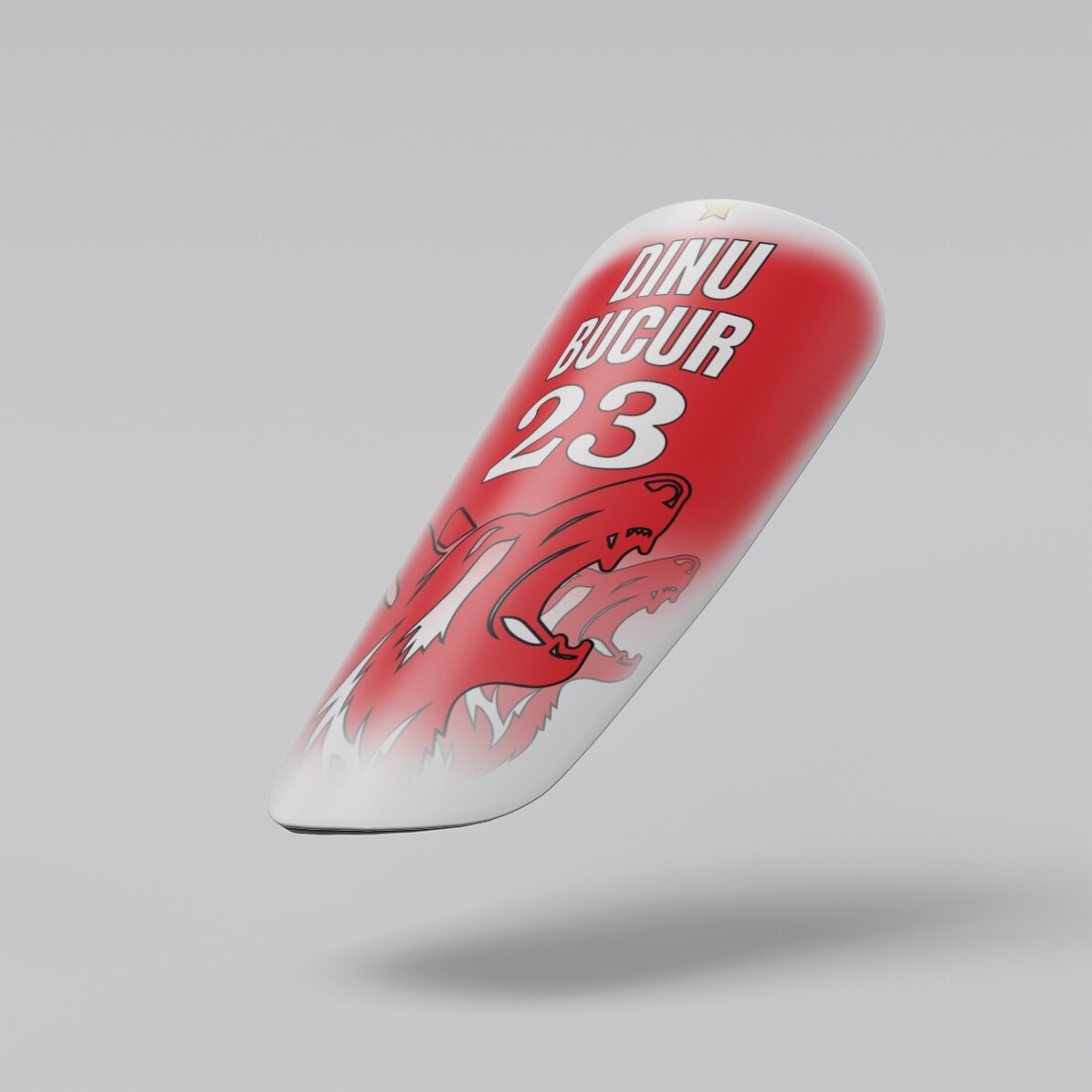 Személyre szabott futballmezek szöveggel - Piros és fehér