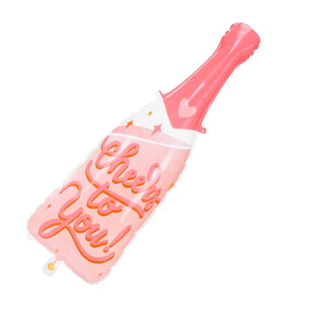 Balon -  Pink bottle