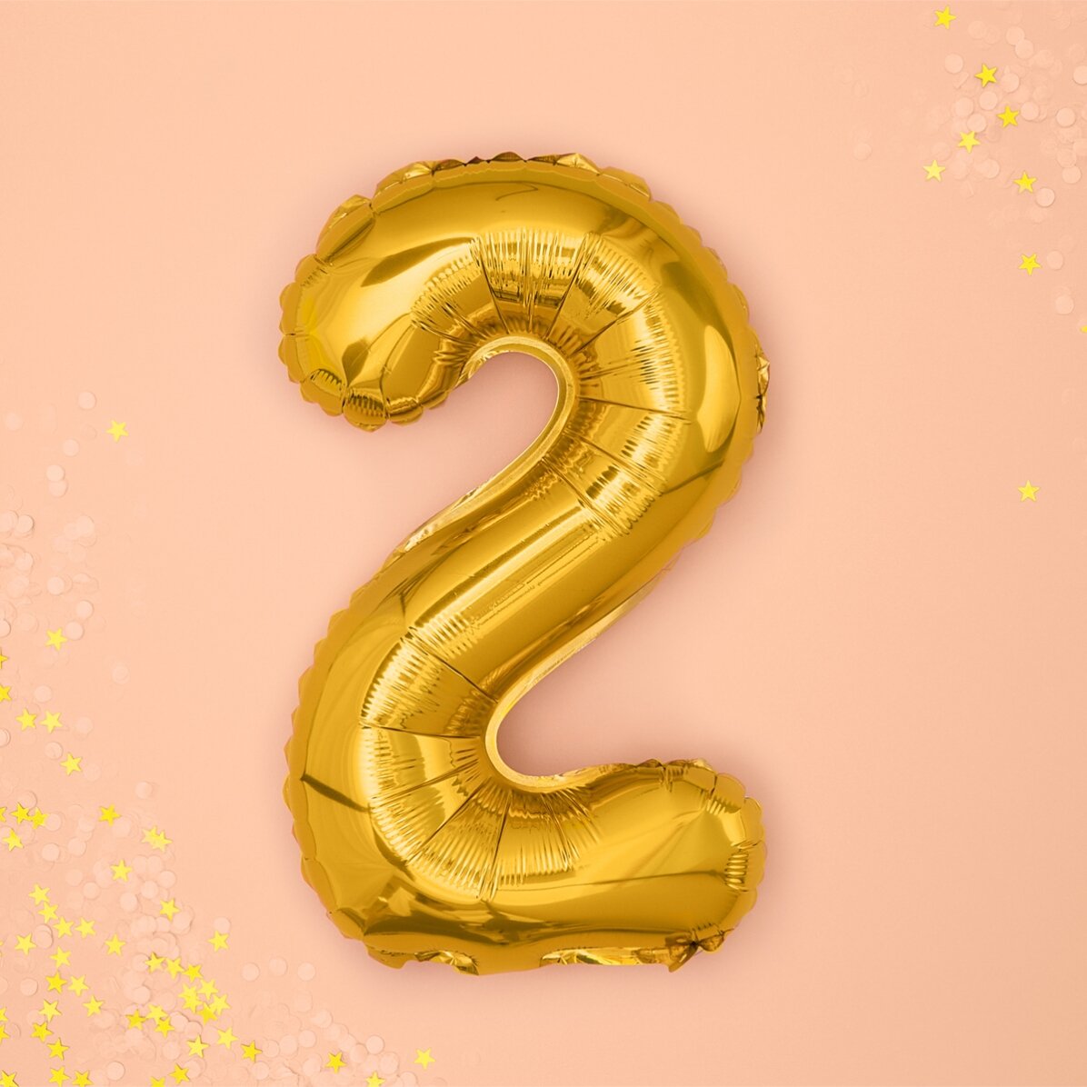 Baloane - Cifre aurii 35cm