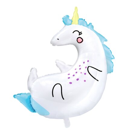 Balon - Unicorn alb