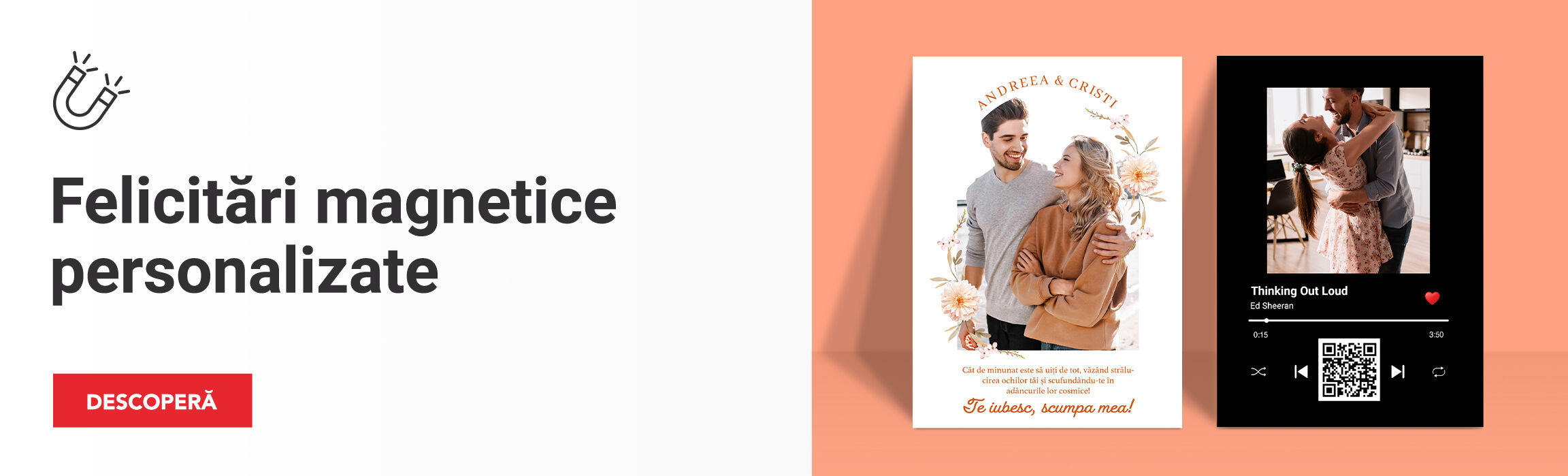 Személyre szabott mágneskártyák