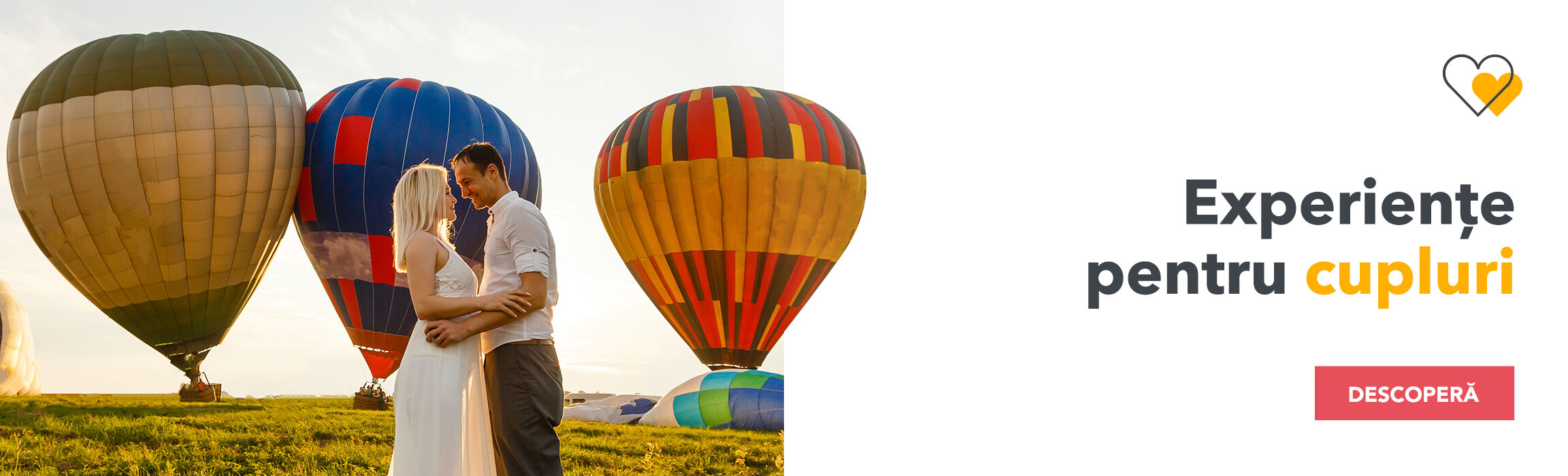 Experiențe cadou pentru cupluri