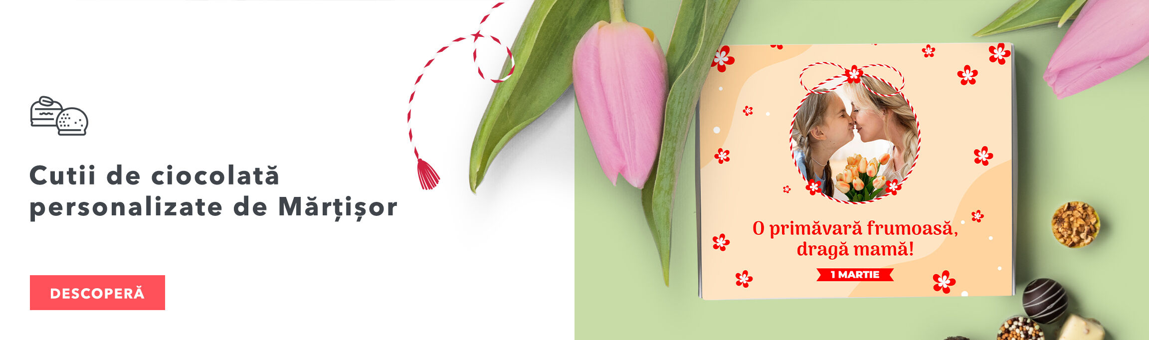 Személyre szabott csokoládés dobozok