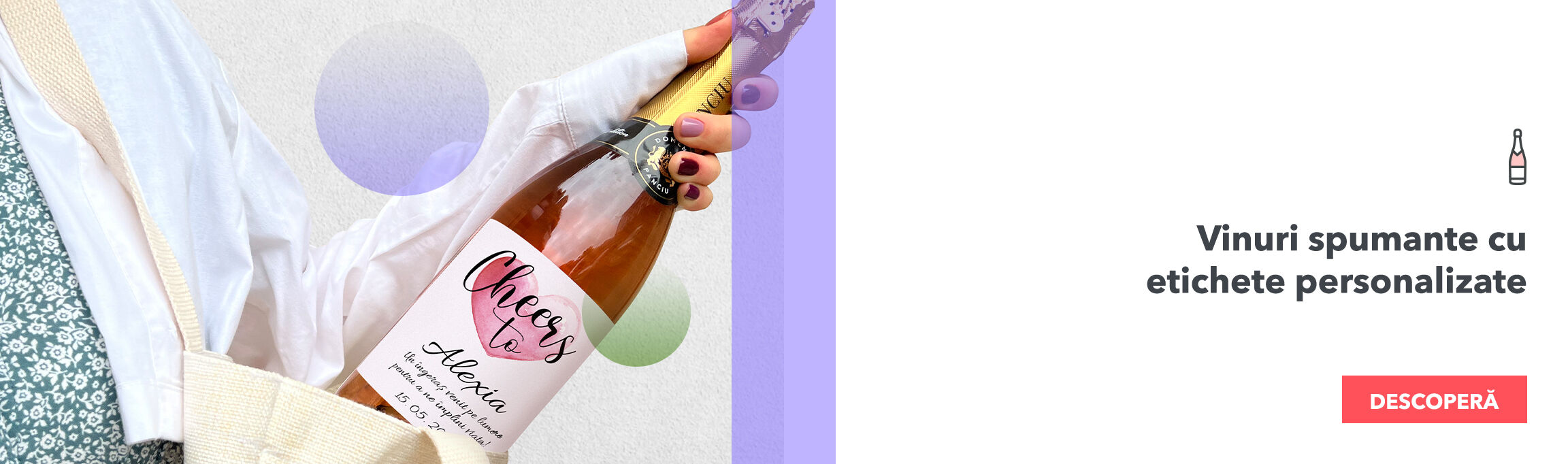 Személyre szabott pezsgők