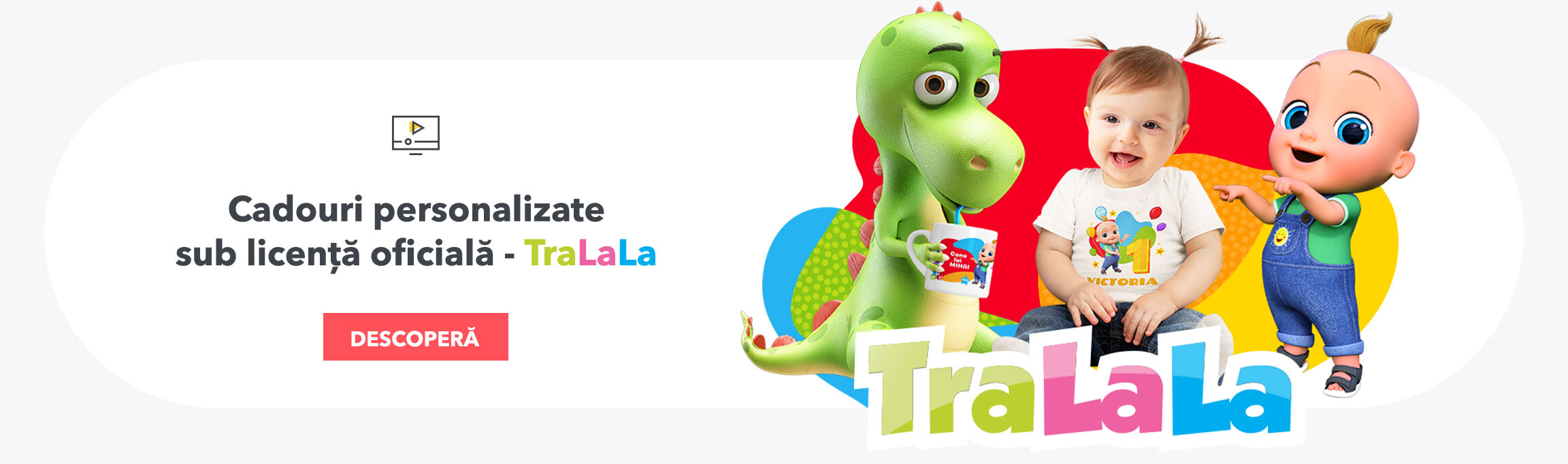 Hivatalos licenc alapján készült személyre szabott ajándékok - TraLaLa