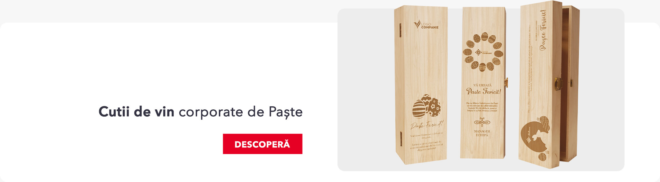 Vállalati borosdobozok húsvétra