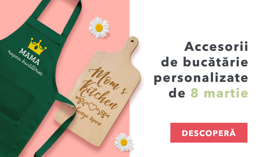 Személyre szabott konyhai kiegészítők március 8-ra
