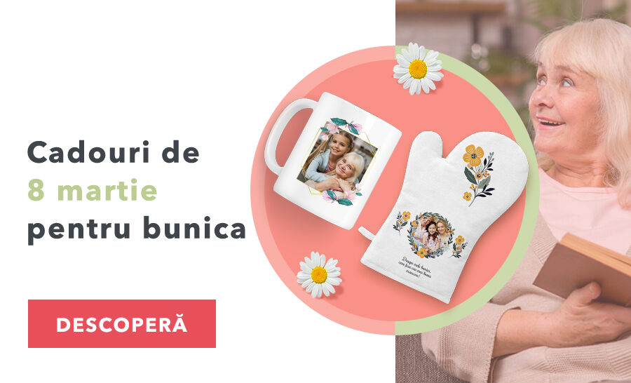 Személyre szabott ajándékok a március 8-i nagymamák napjára