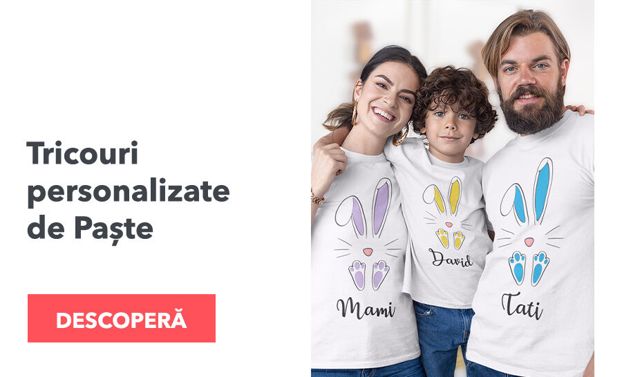 Személyre szabott húsvéti pólók