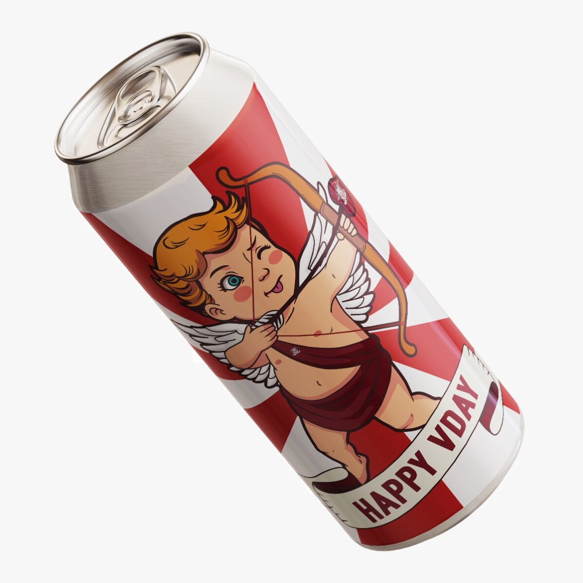 Bere la doză FC Rapid personalizată cu text - Cupidon Rapidist