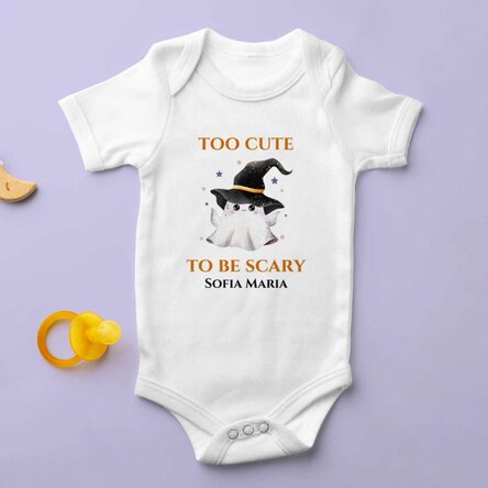Body pentru copii personalizat cu mesaj - Halloween