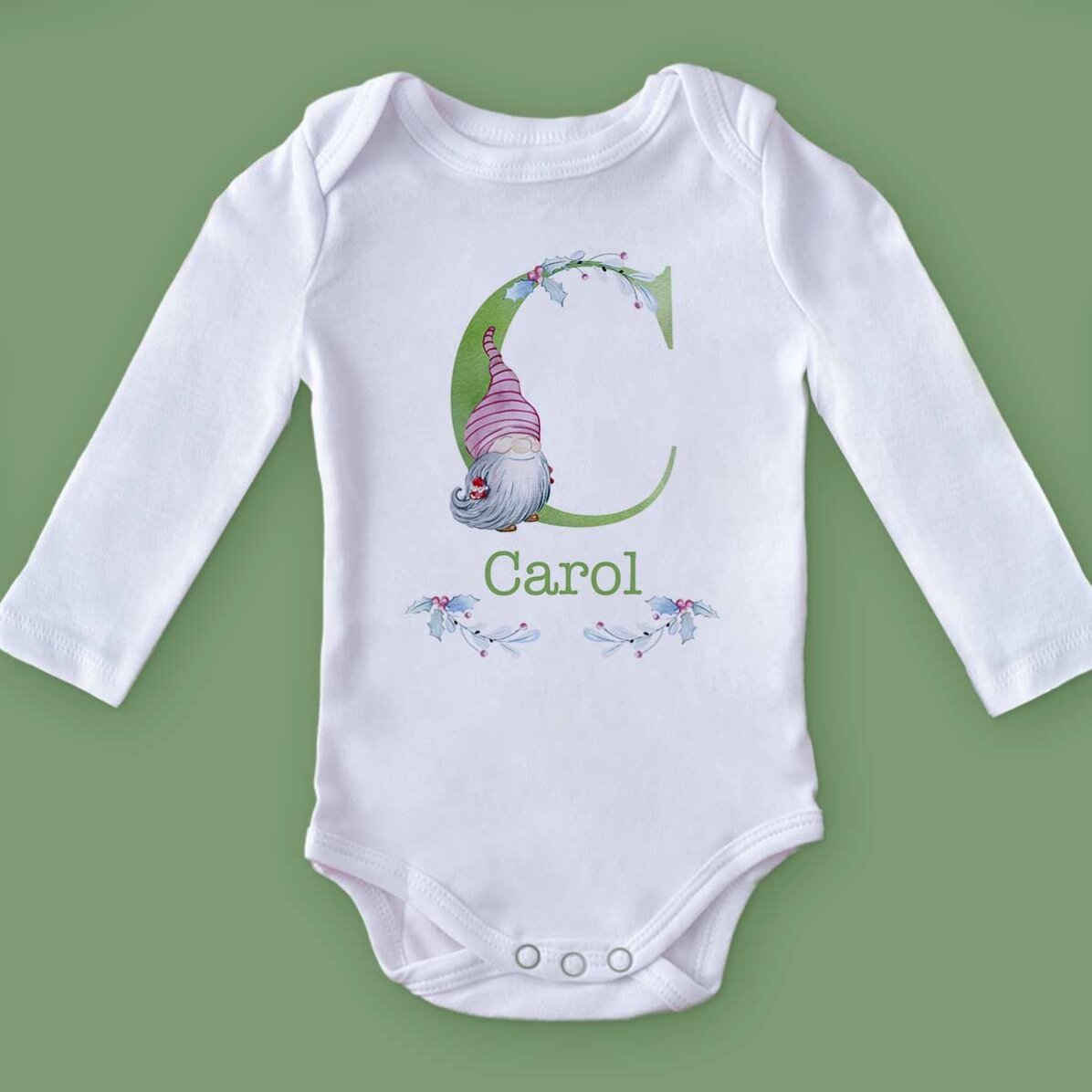 Body pentru copii personalizat cu nume - Brad