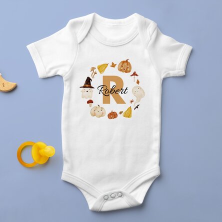 Body pentru copii personalizat cu text - Cute Halloween