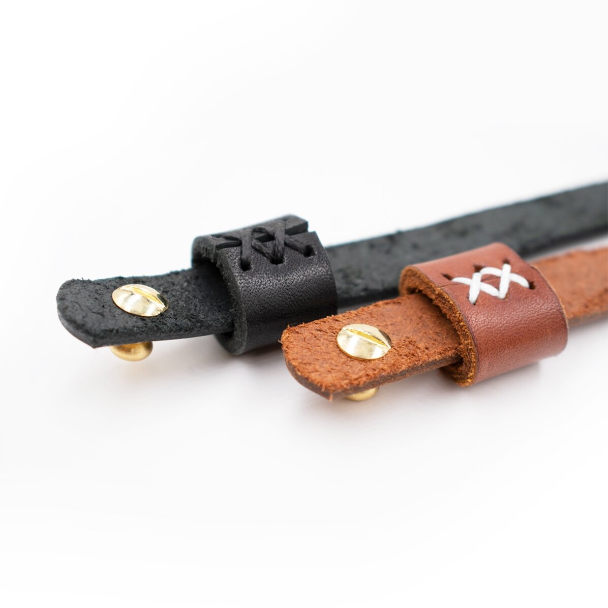 Brățară din piele personalizată cu inițiale și zodia Berbec