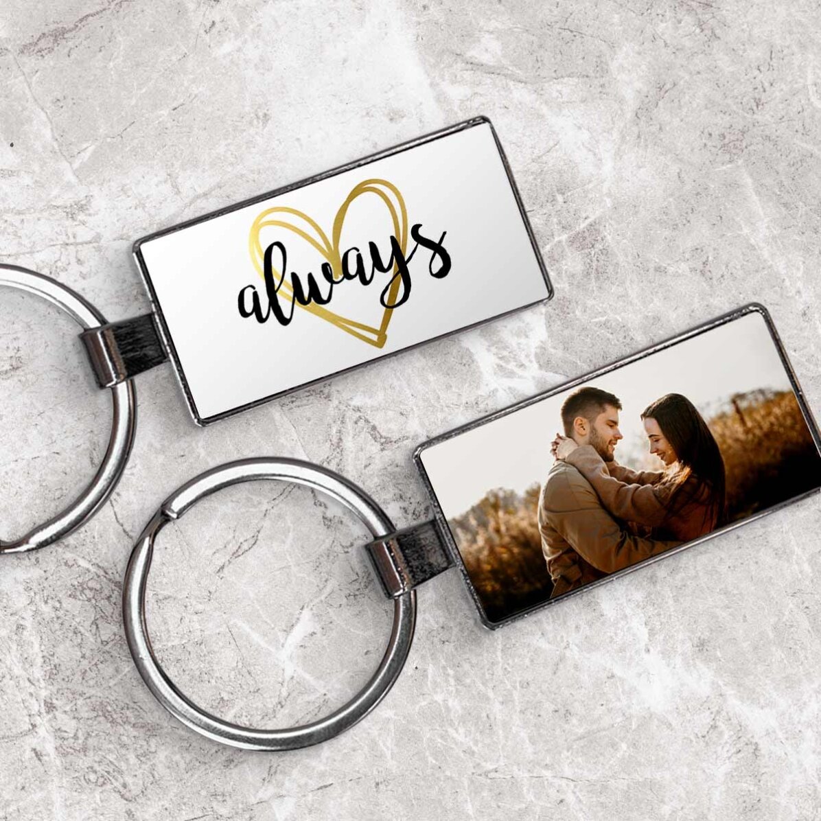 Breloc personalizat cu o poză - Always