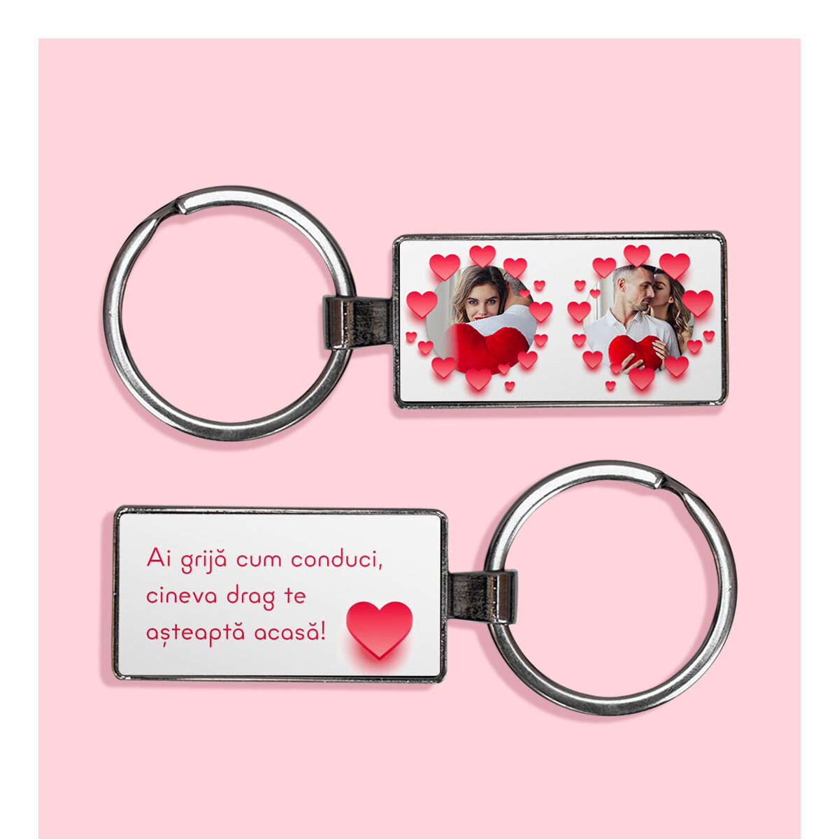 Brelocuri personalizate de Valentine