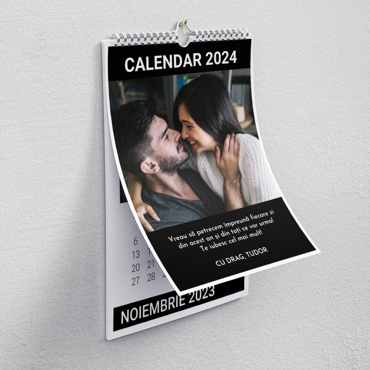Calendar personalizat cu poze pentru cei dragi