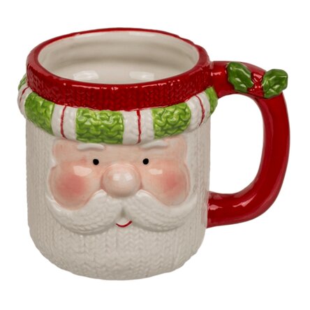 Cană ceramică - model Moș Crăciun