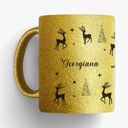 Cană personalizată cu text - Christmas 