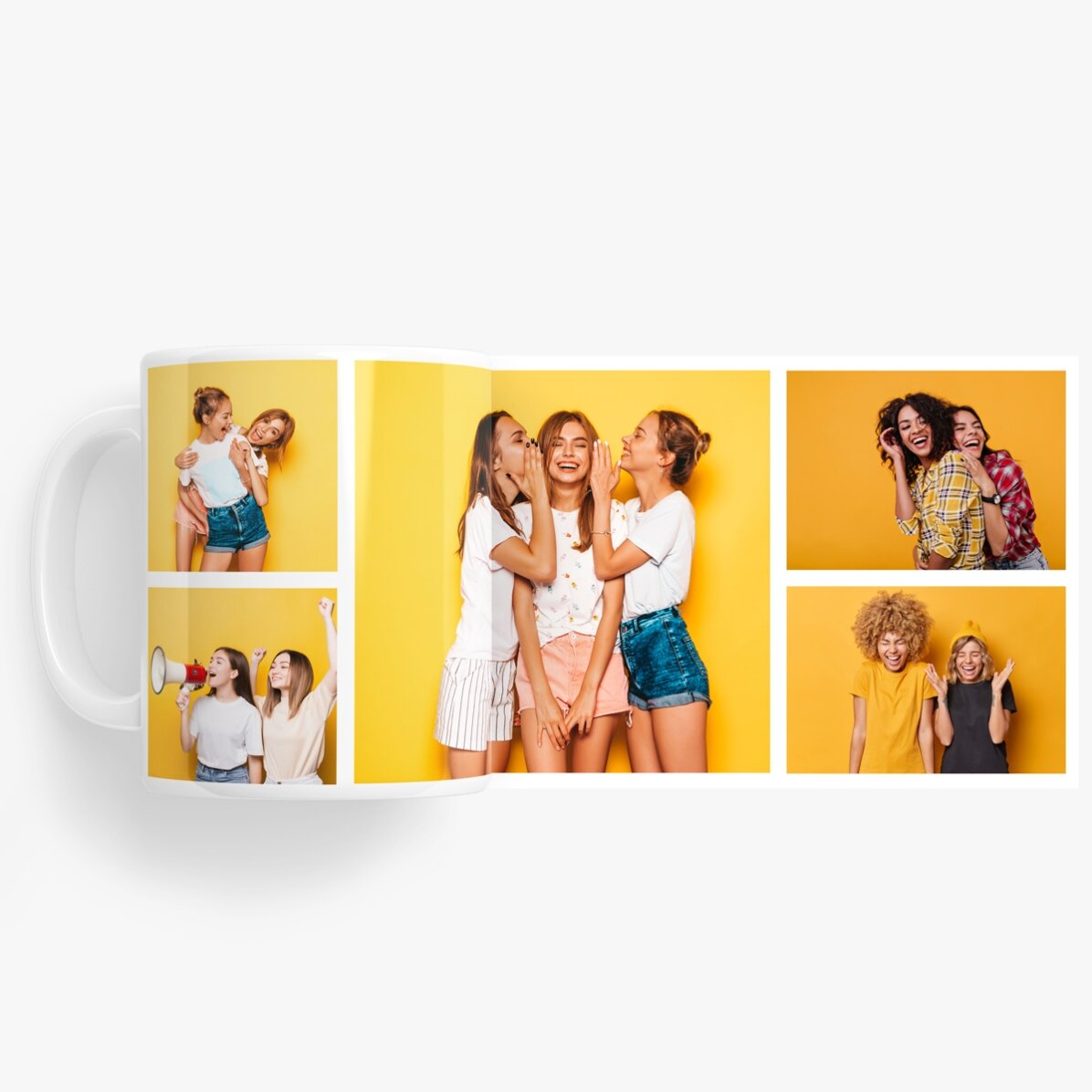 Cană personalizată cu 5 poze