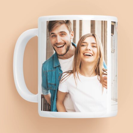 Cană personalizată cu 3 poze