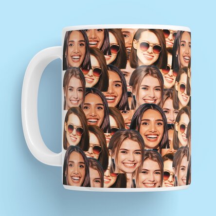 Cană personalizată cu colaj de 3 poze