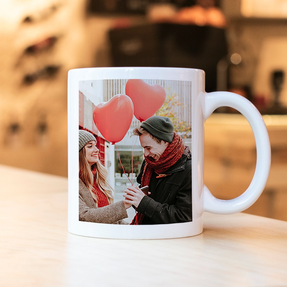 Cană personalizată cu 2 poze