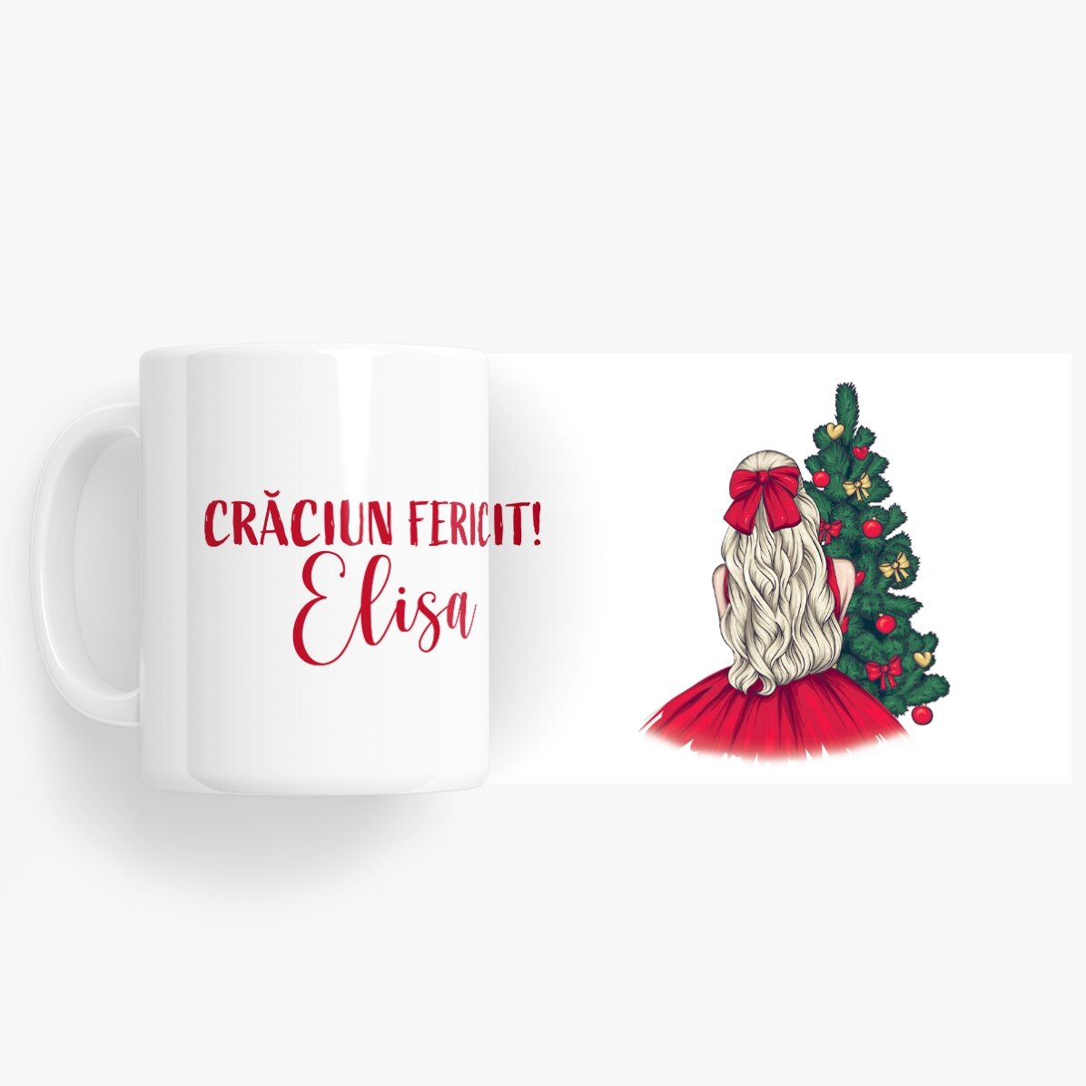 Cană personalizată cu nume - Christmas Princess
