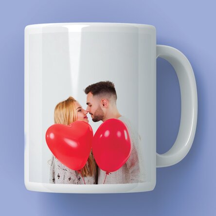 Cană personalizată cu o poză și text