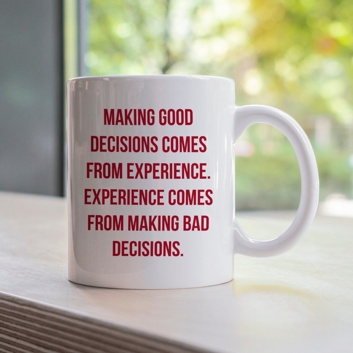 Cană personalizată cu text - Experience