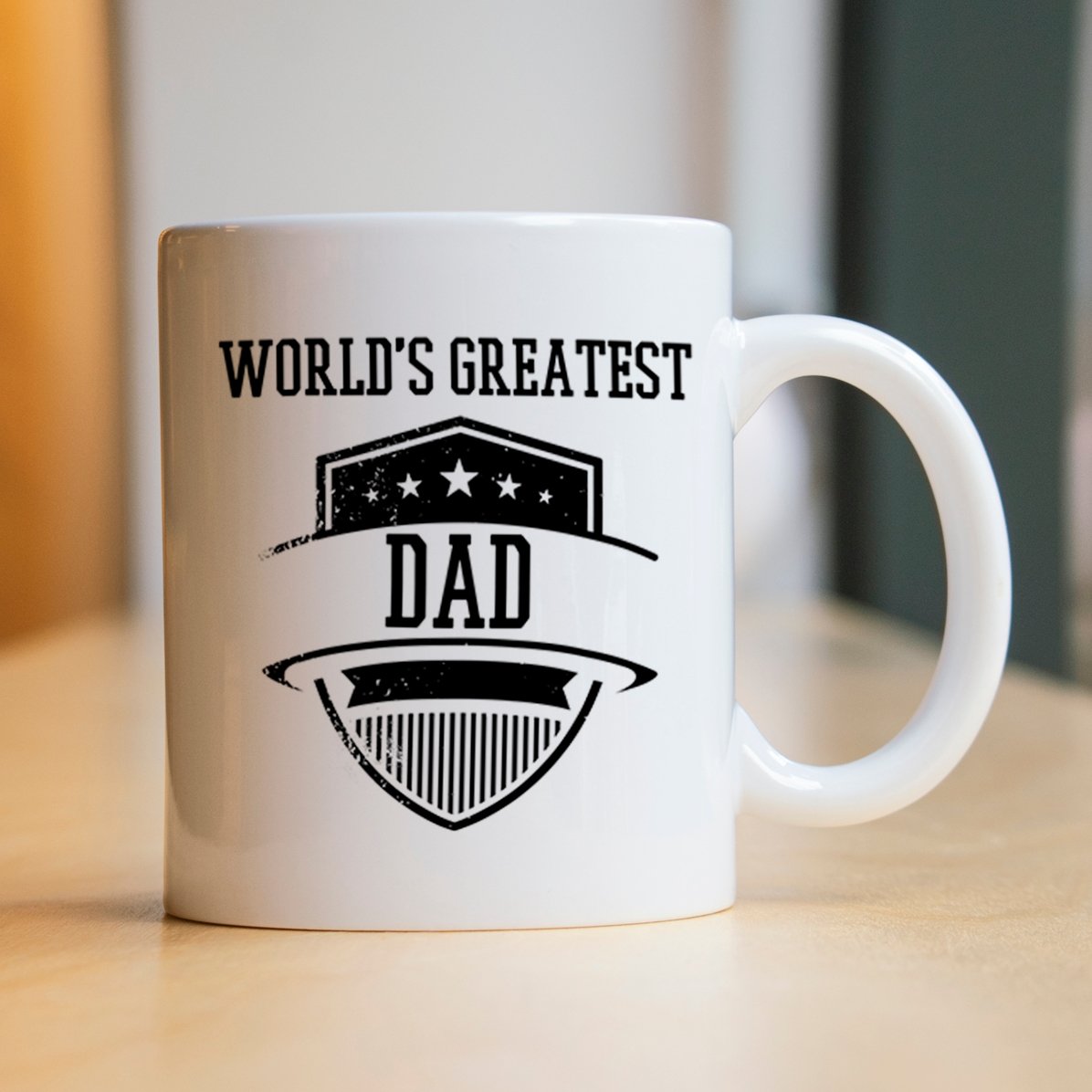 Cană personalizată cu text - Greatest Dad