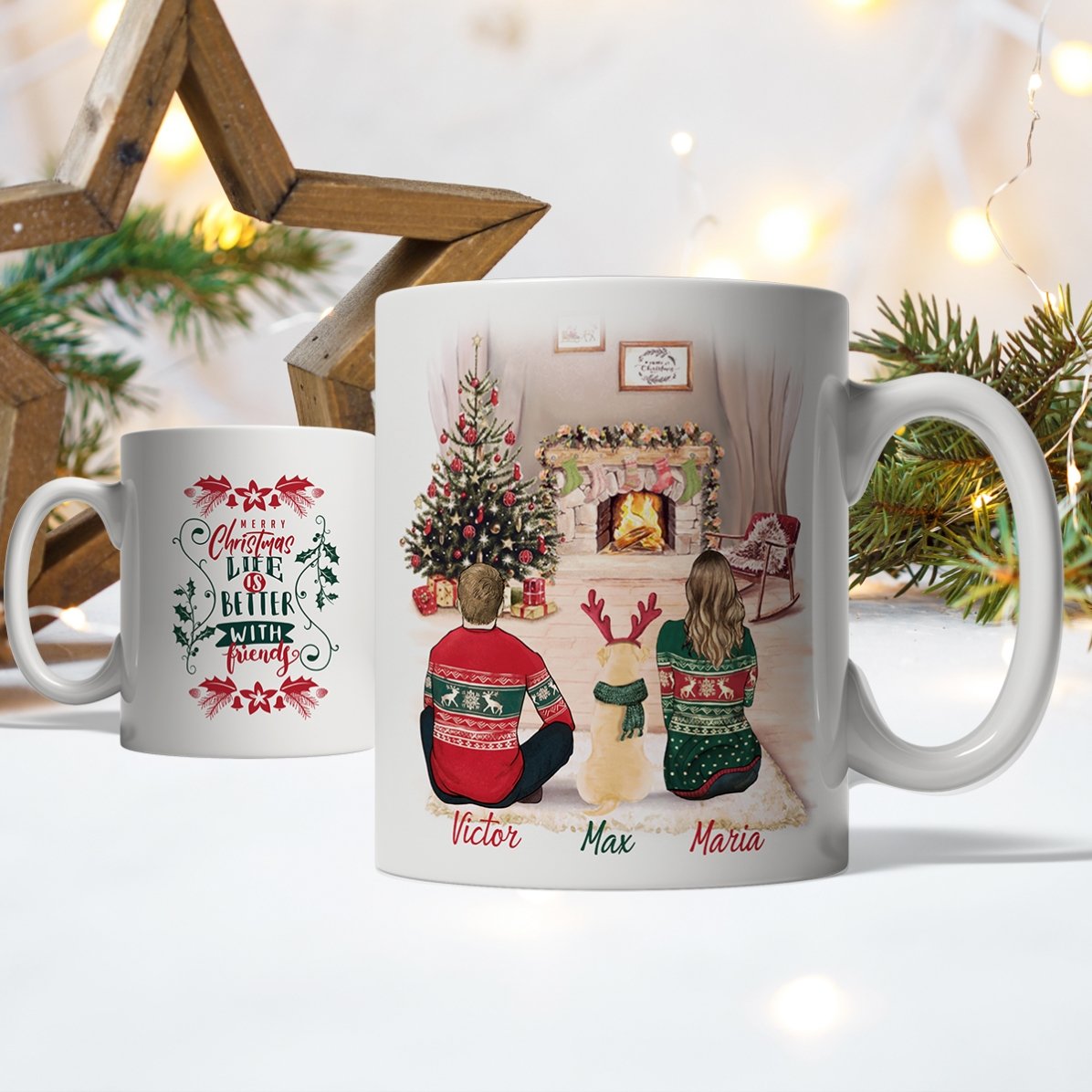 Cană personalizată cu text - Winter