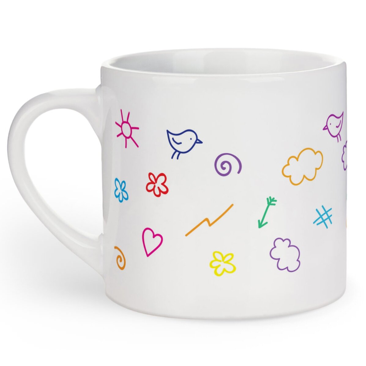 Cană personalizată pentru copii cu text - Fetiță