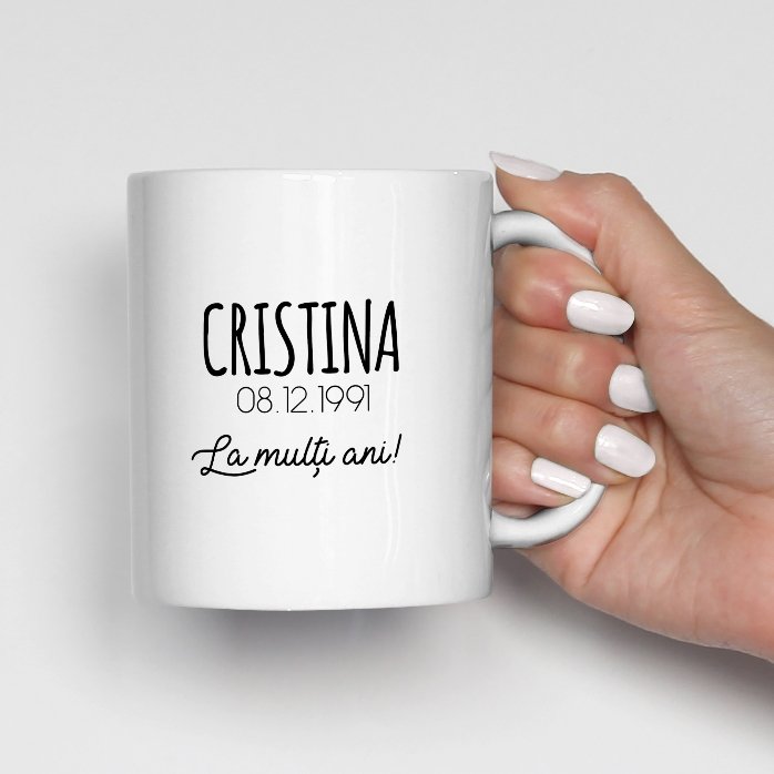 Cană zodiac personalizată cu text - Săgetător