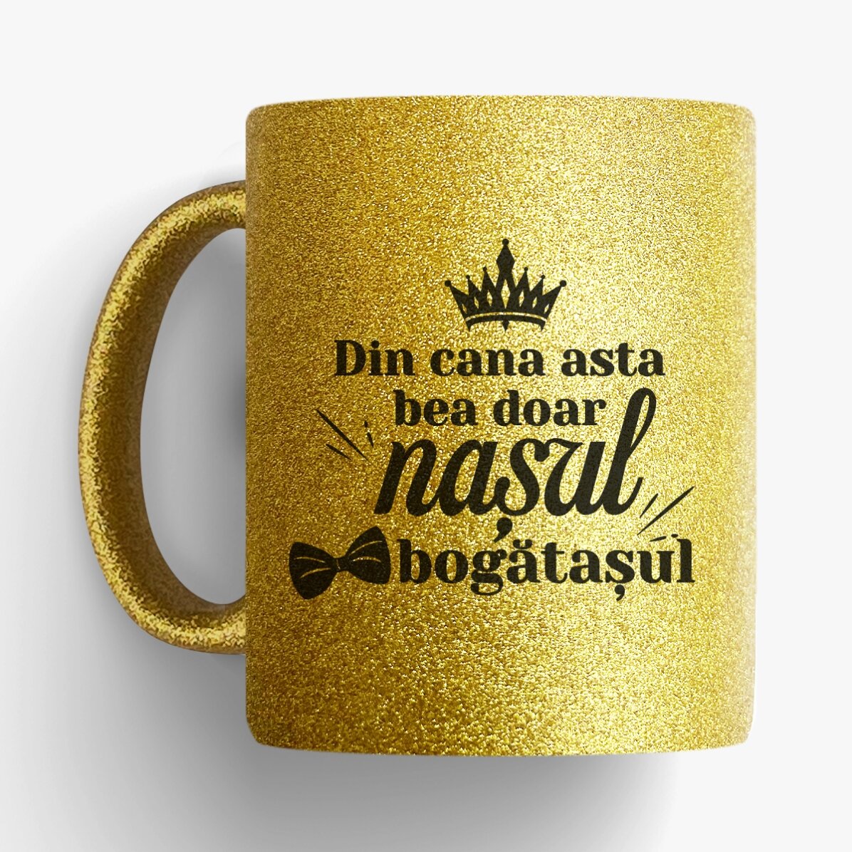 Set căni cadou - Nașii bogătașii