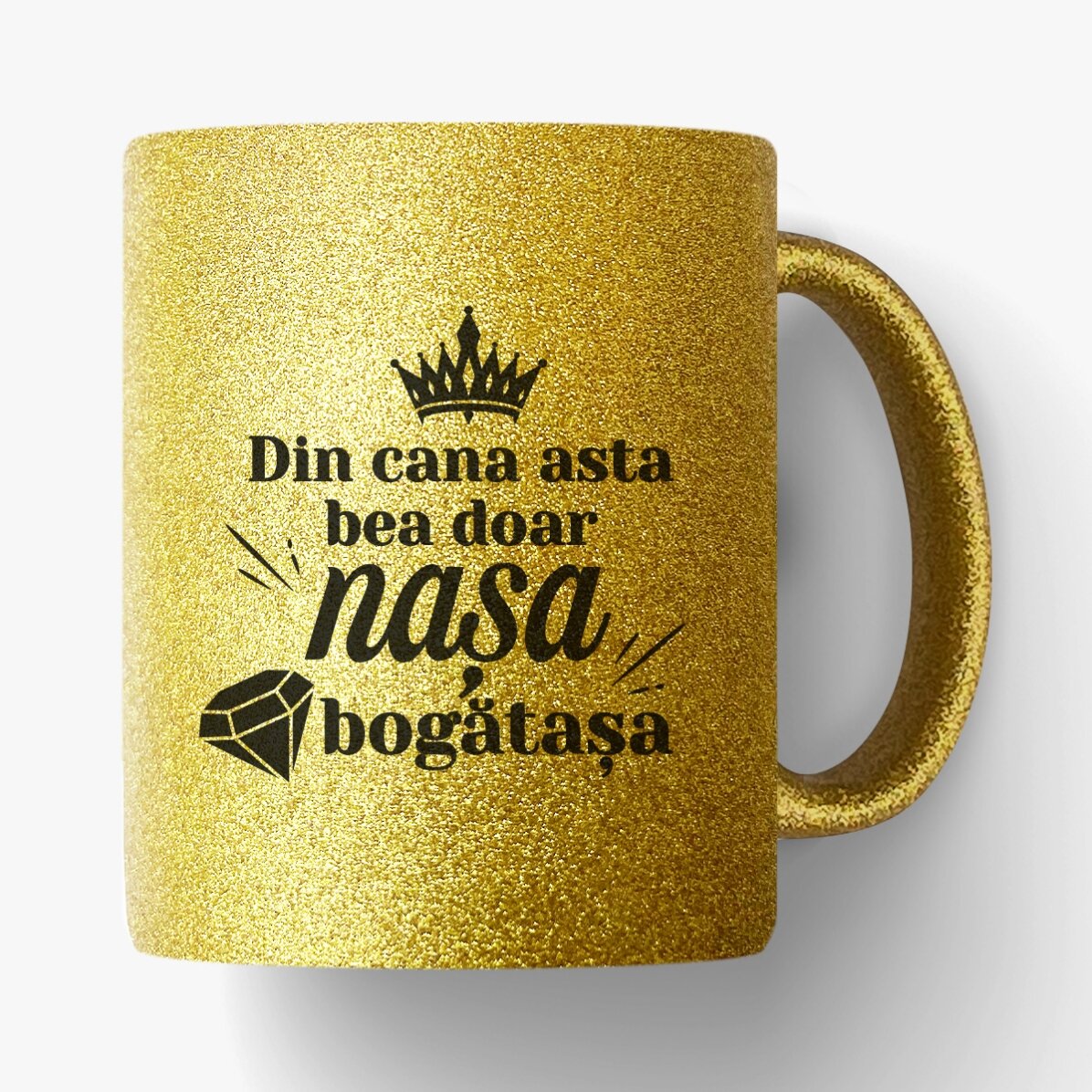 Set căni cadou - Nașii bogătașii