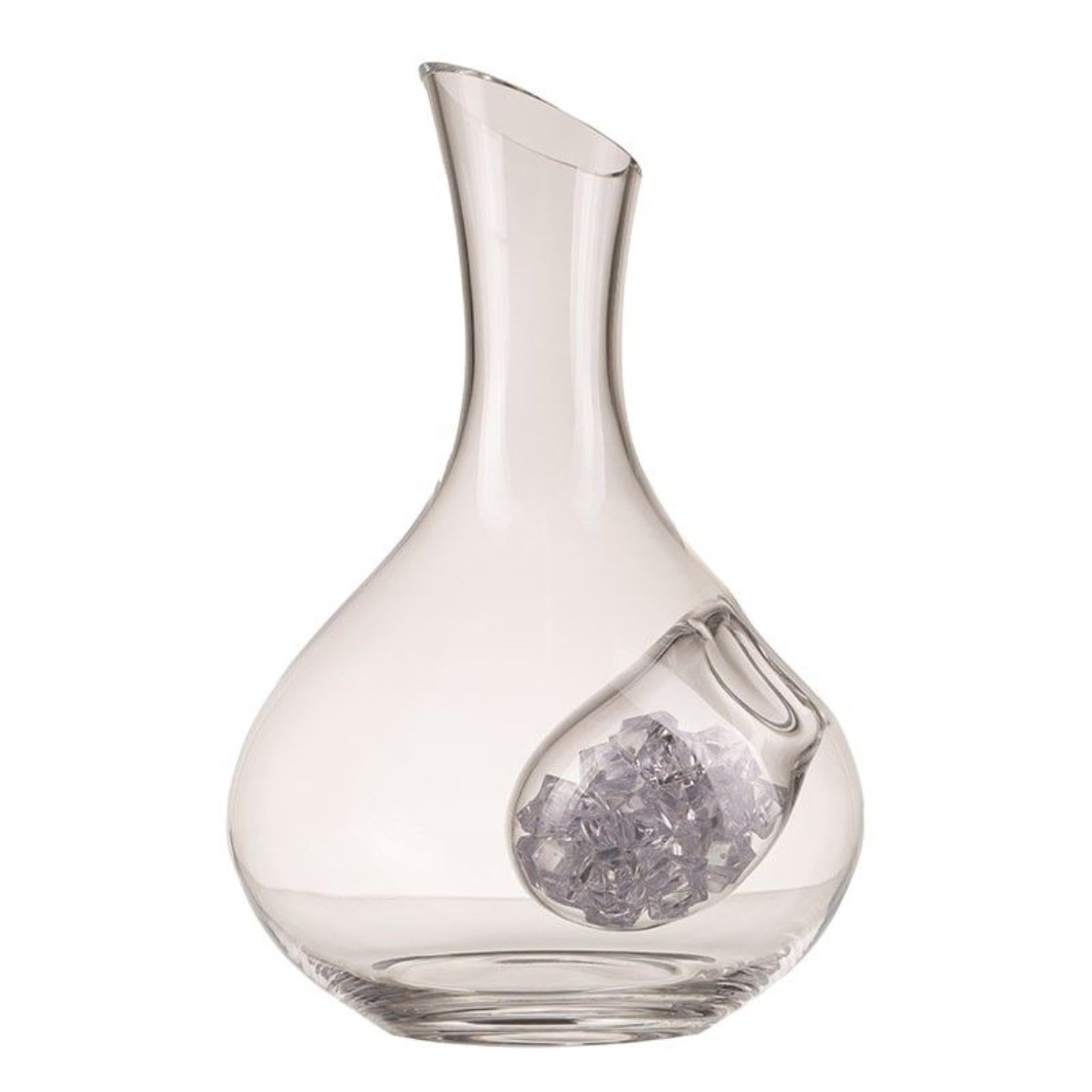 Carafă de vin cu buzunar pentru gheață