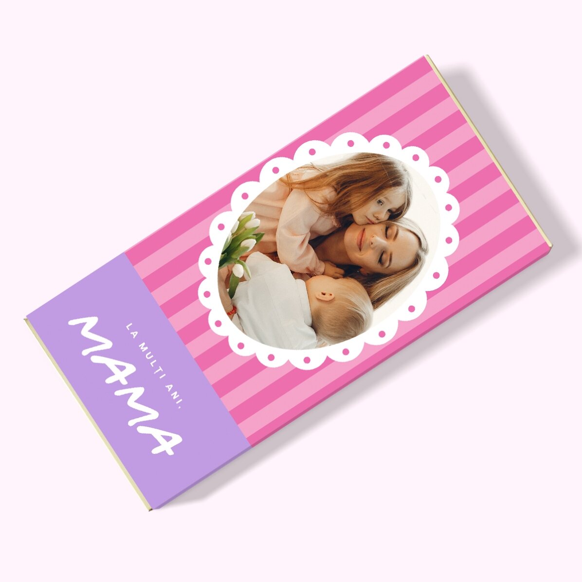 Személyre szabott csokoládé üzenettel és fotóval – Anya