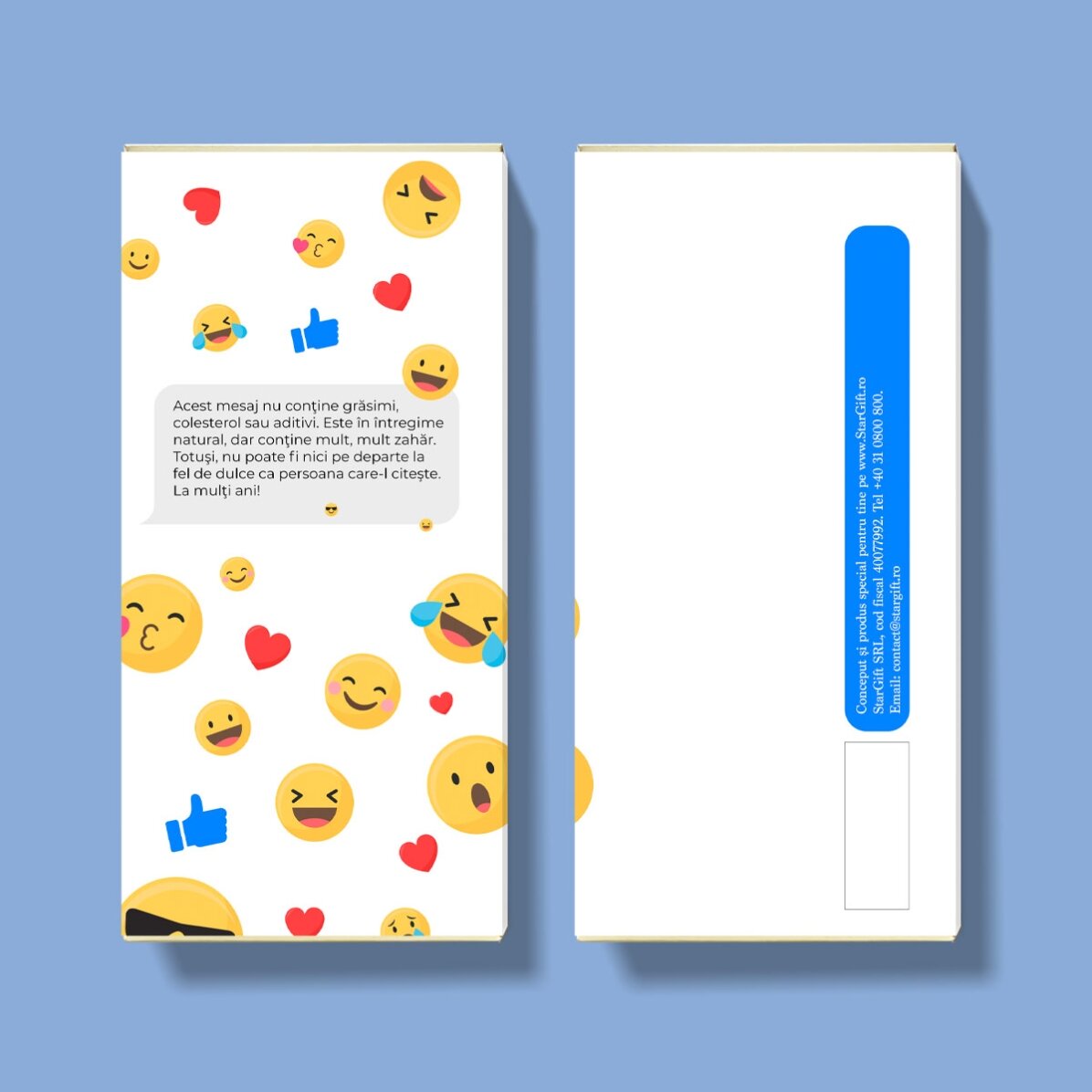 Ciocolată personalizată cu text - Text bubble