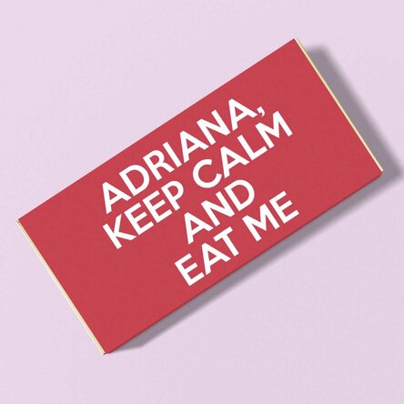 Ciocolată personalizată - KEEP CALM