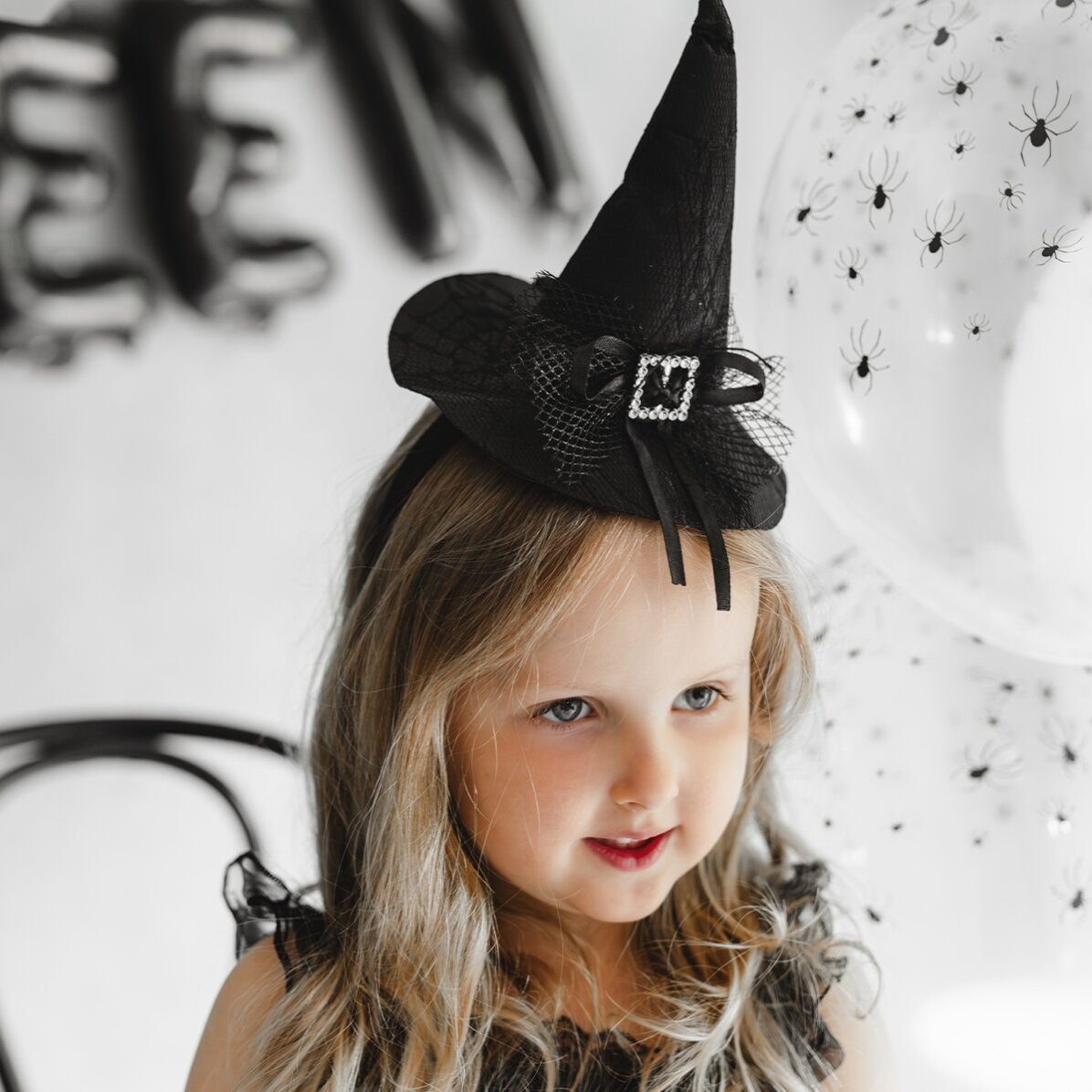 Coroniță de Halloween - Pălărie de vrăjitoare