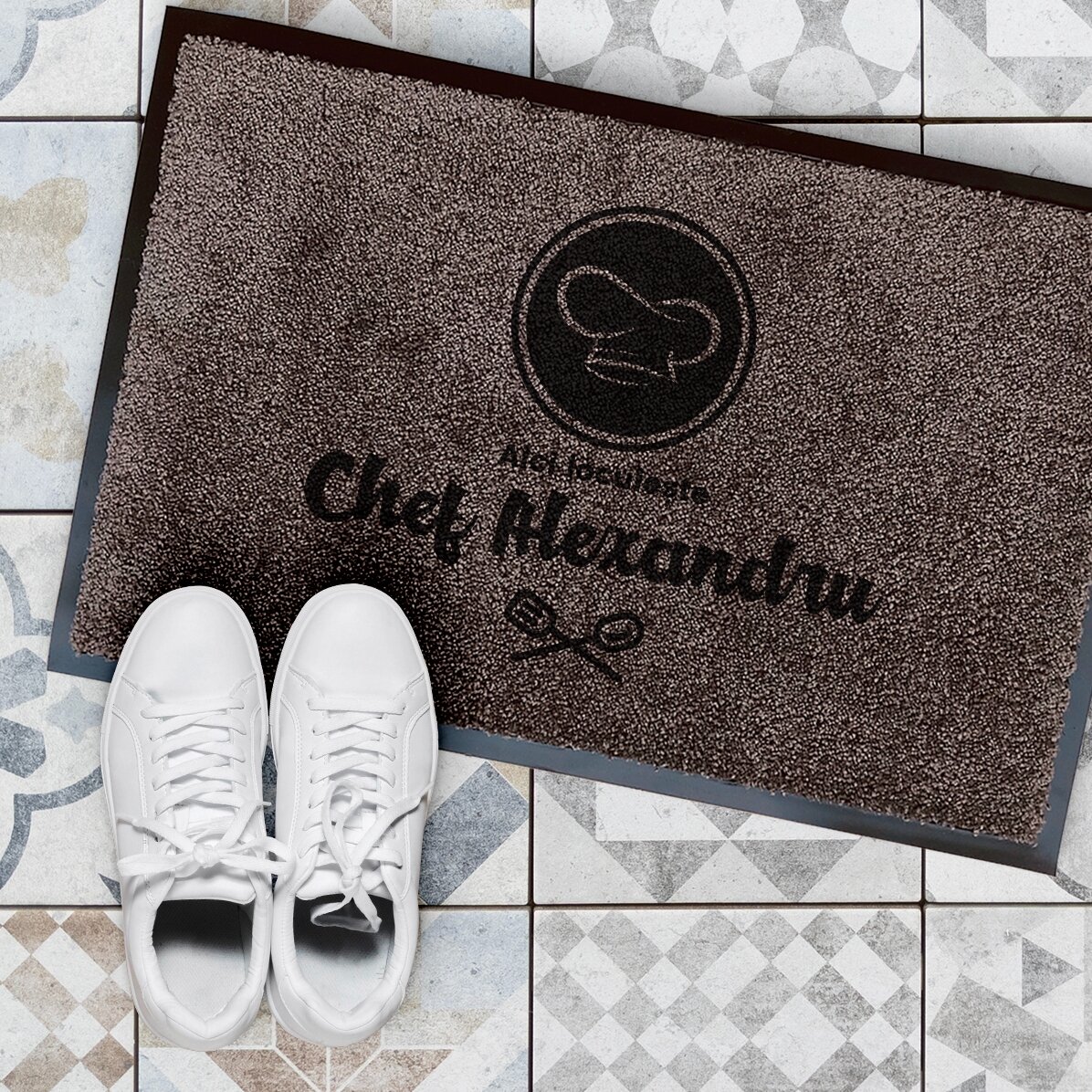 Covoraș intrare de interior personalizat - Casă de bucătar