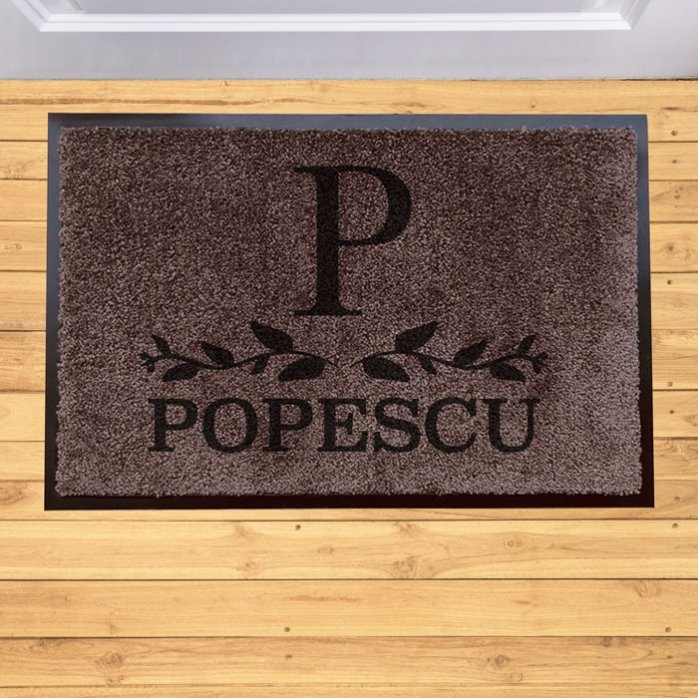 Covoraș intrare de interior personalizat - Emblemă