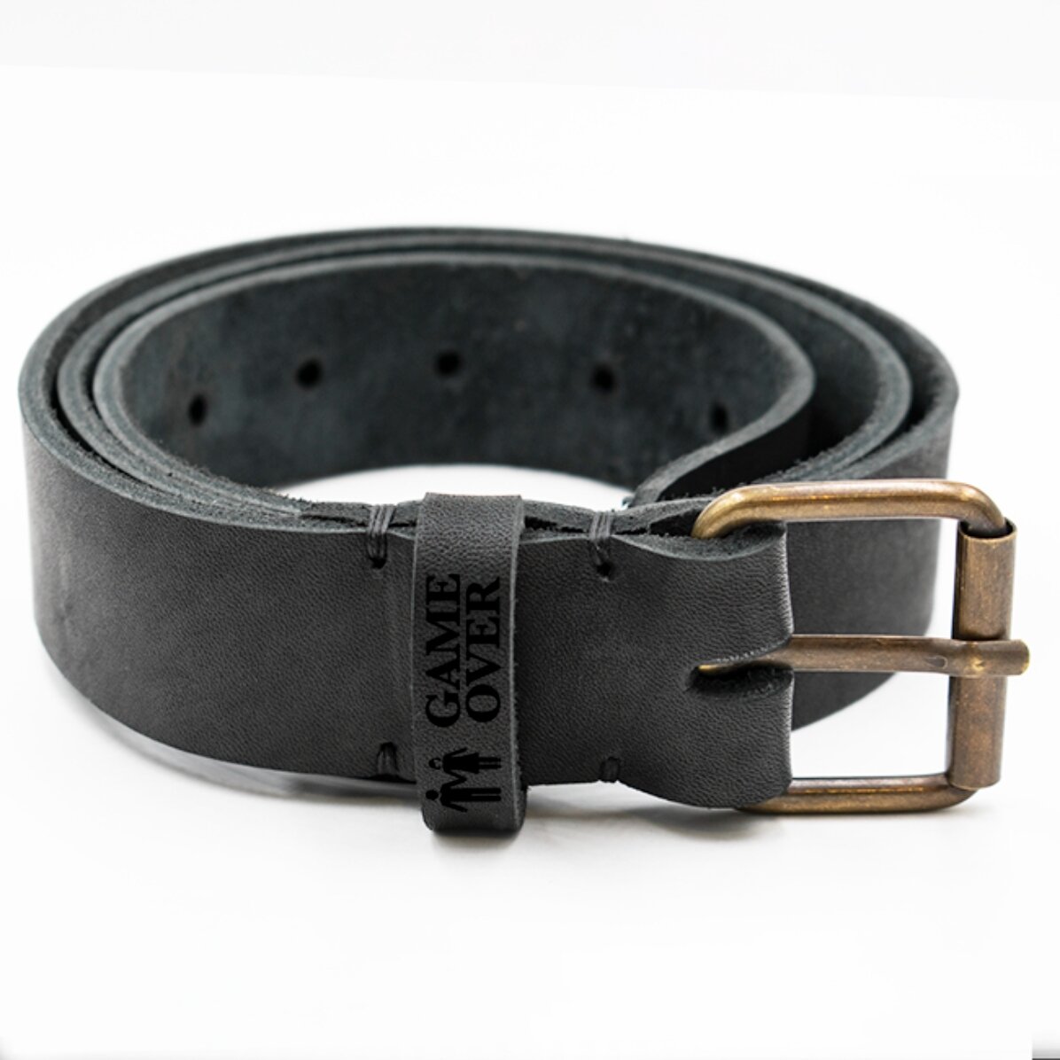 Curea din piele personalizată - Game over