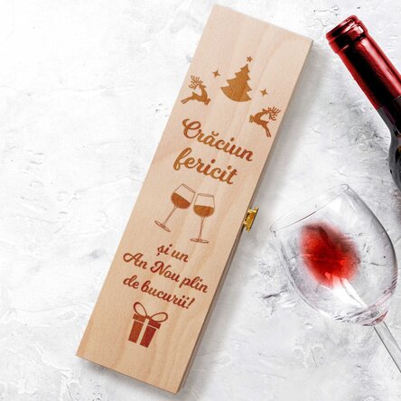Cutie de vin cadou - Magia Crăciunului